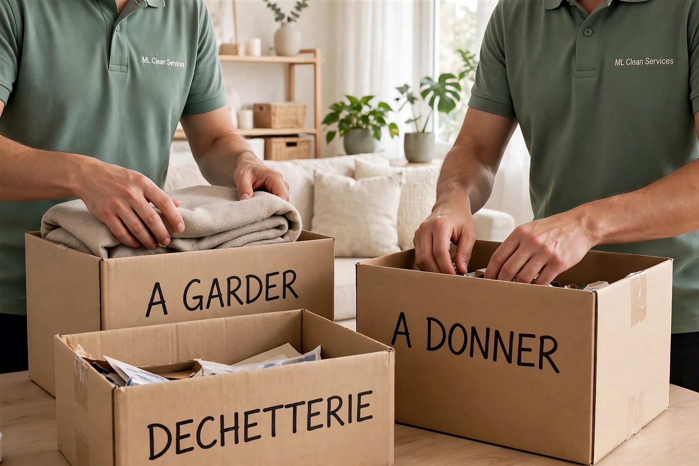 Débarrasser & Trier le Logement