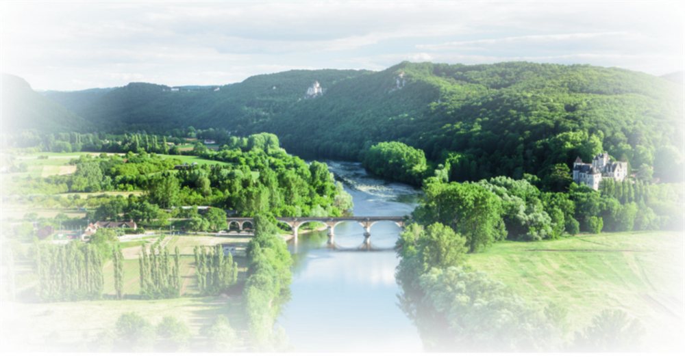 La vallée de la Dordogne, en Périgord Noir